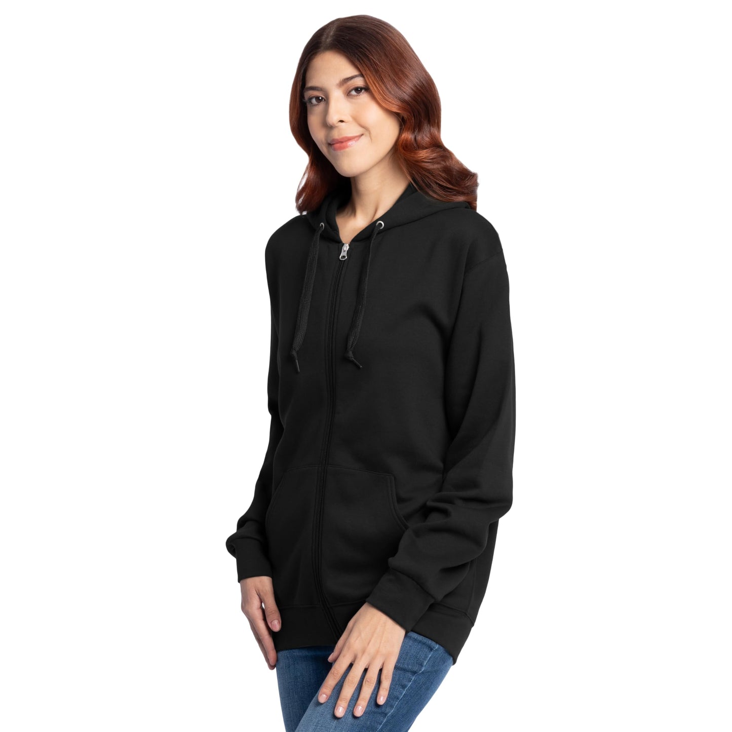 Fruit Of The Loom Unisex Adult Eversoft Fleece Hoodies, Pullover & Full Zip, Moisture Wicking Breathable, Sizes S-4x Shirt, Black, Small US